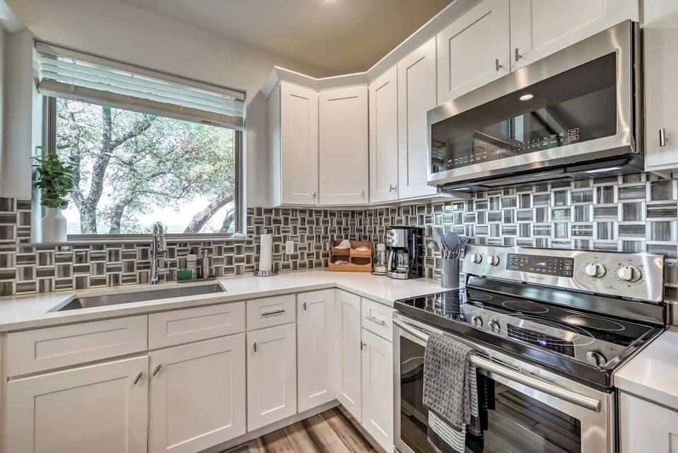 Fully equipped kitchen ready for gourmet meals and memories.