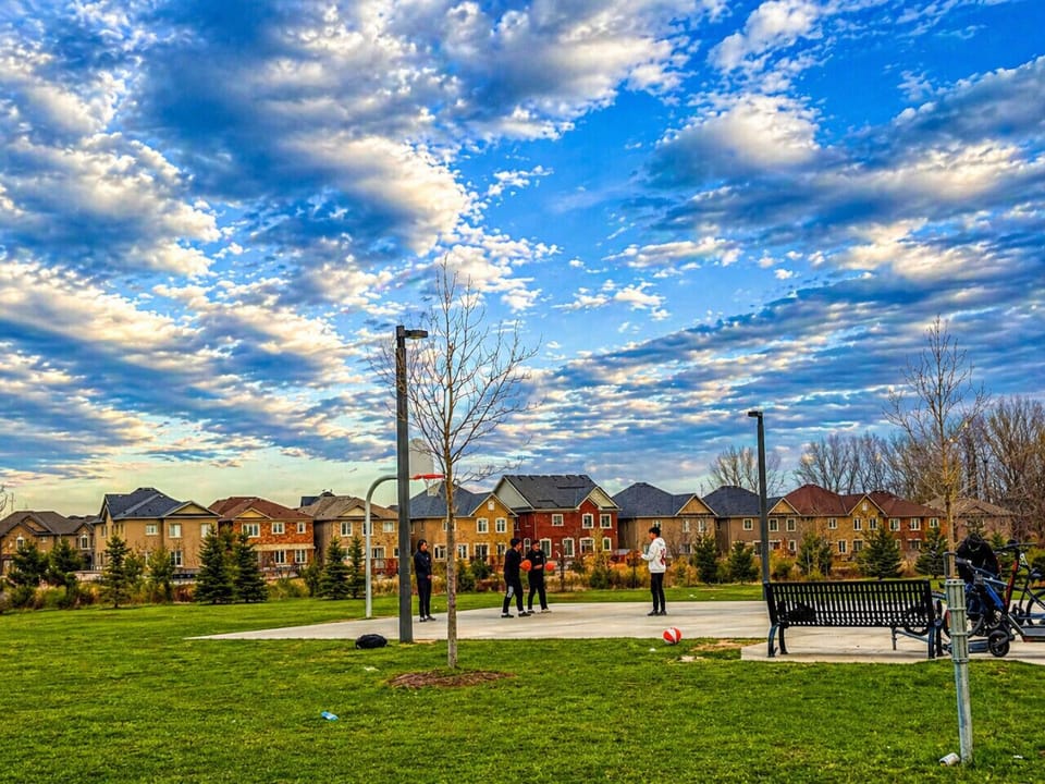 Park across the street