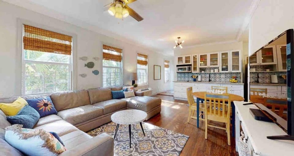 Living / Dining Room overlooking courtyard