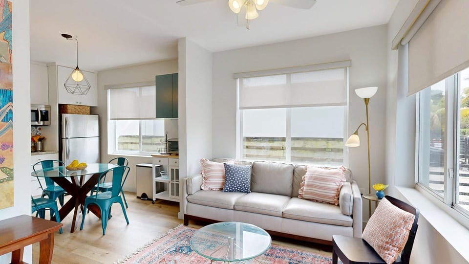 Living Area (No Sofa Bed), Smart TV, Large windows with Natural Light