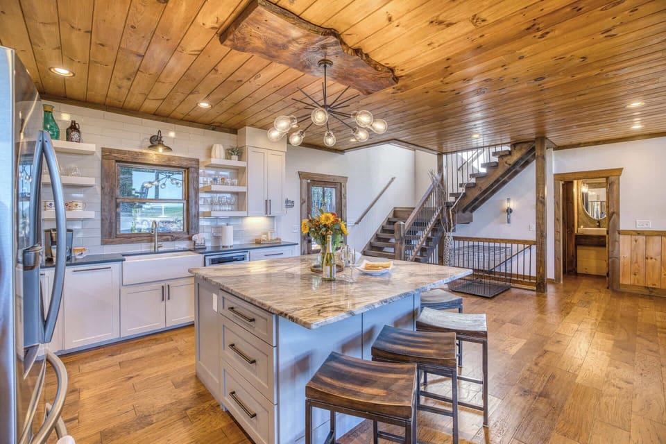 Kitchen is just as your enter