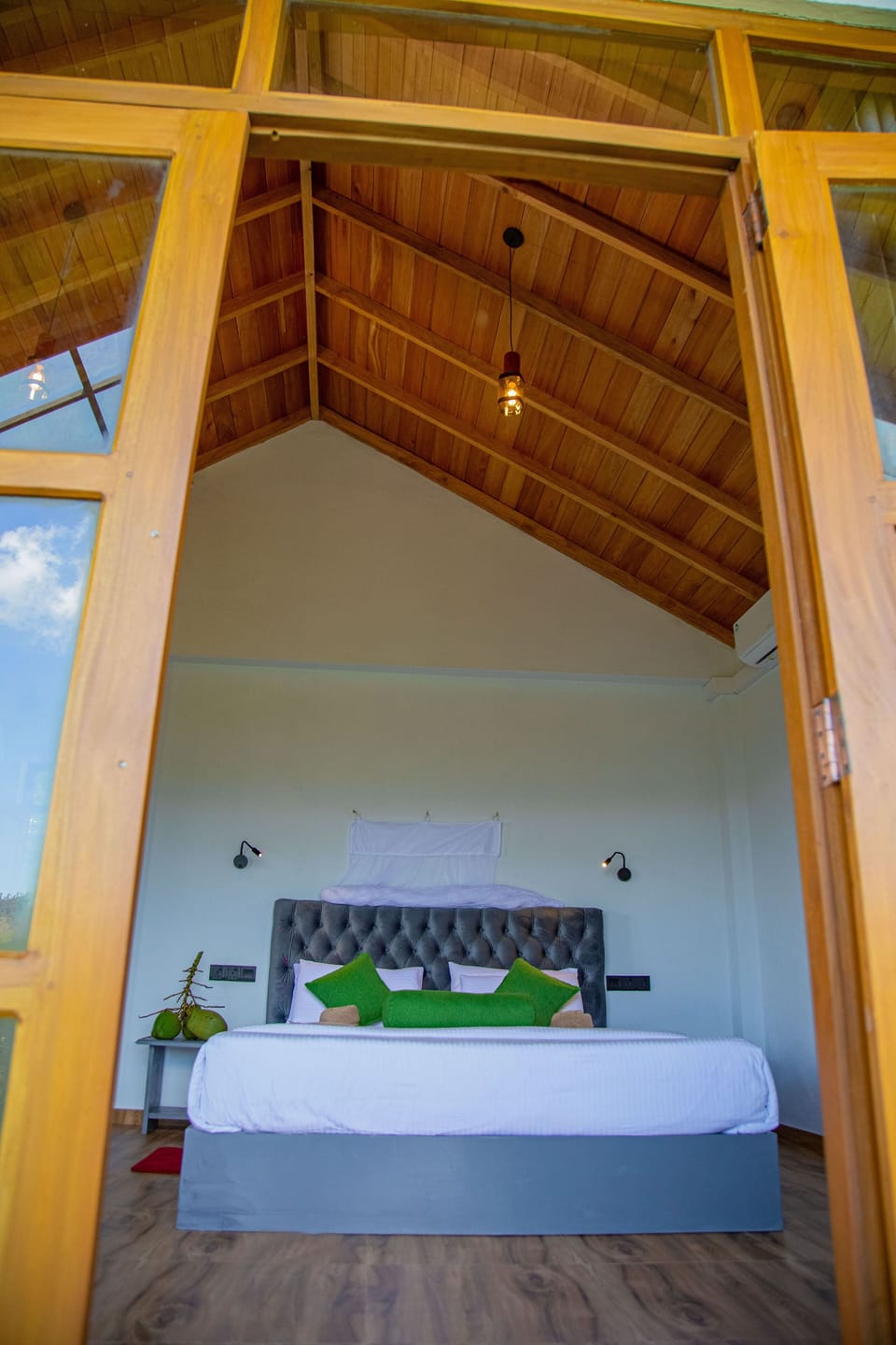 Deluxe Double Room, Air conditioning, Mountain View | Balcony