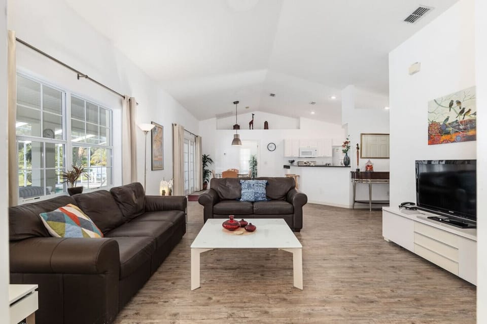 Living Area with Smart TV