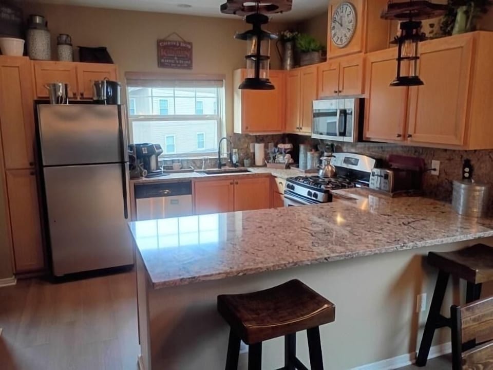 Well equipped kitchen
