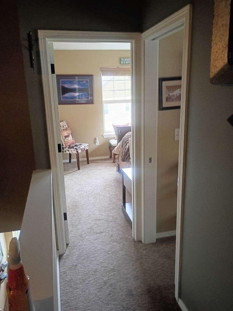 Hallway to guest and bunk room!