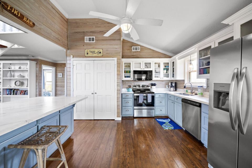 Another angle of the kitchen