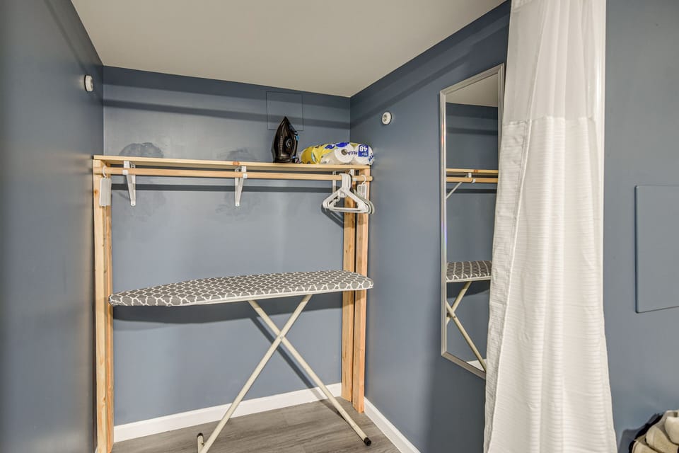 Walk-In Closet | Iron & Board | Lower Level