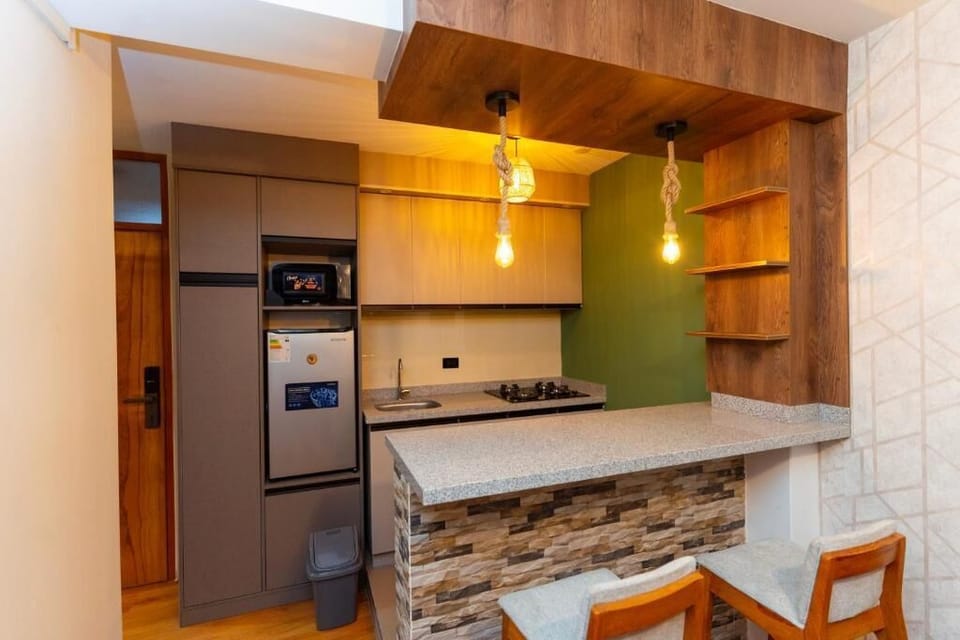Family Apartment, Private Bathroom, City View | Private kitchen