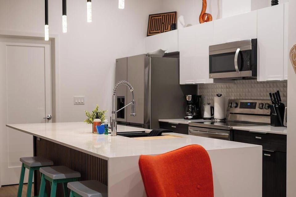 Fully stocked kitchen