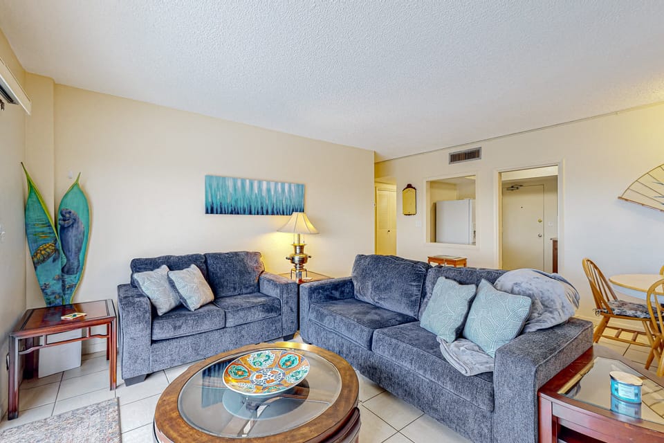 Bright & airy living room