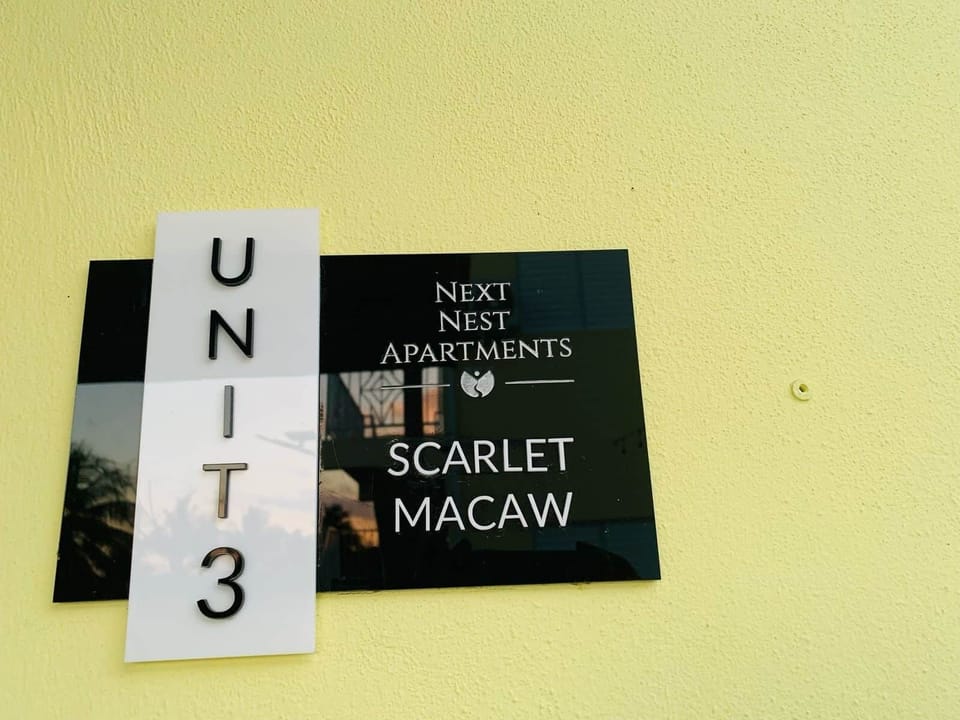 Unit 3 - door sign 