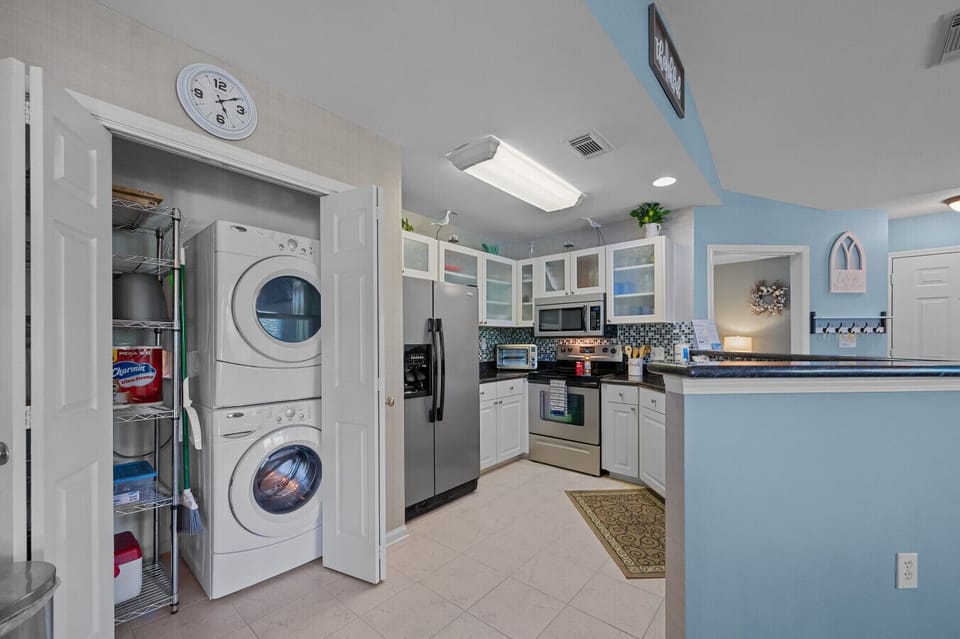 Washer & Dryer located inside condo