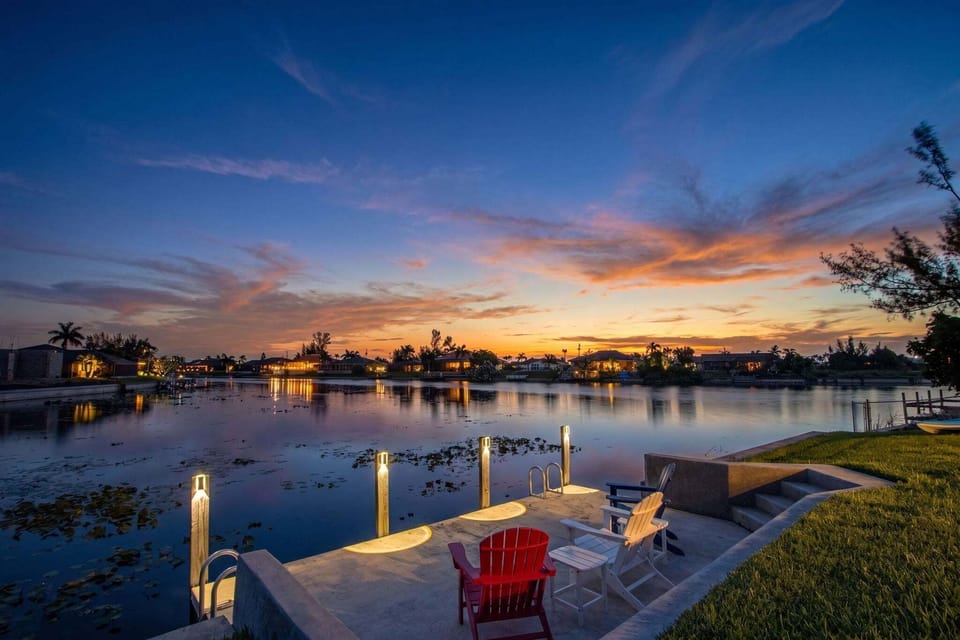 private dock out back