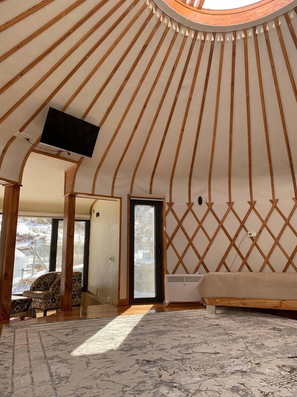 Family Bungalow, Mountain View | Desk, soundproofing, free WiFi