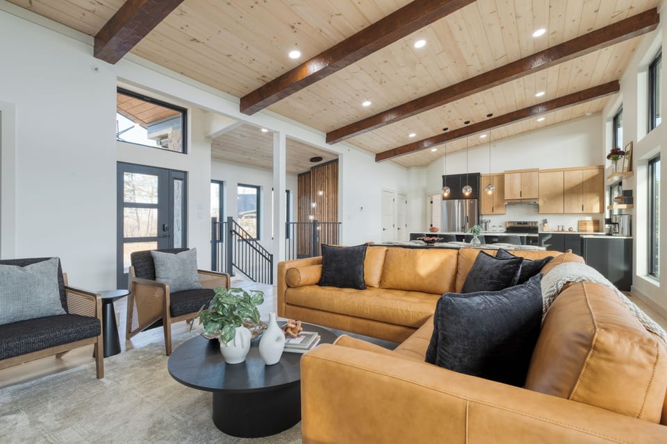 Open-concept living area offering seamless flow.