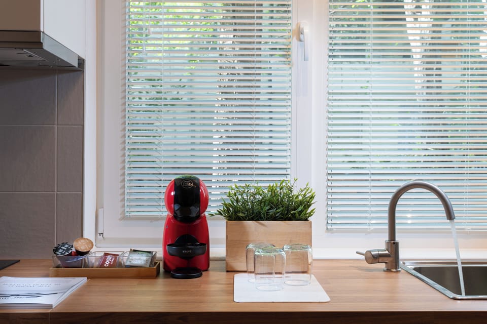 Apartment, Balcony, Courtyard View | Private kitchen