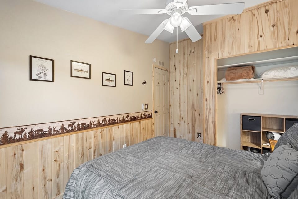 Our third bedroom offers a queen bed.