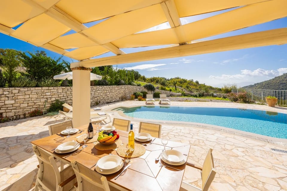 Sheltered terrace area