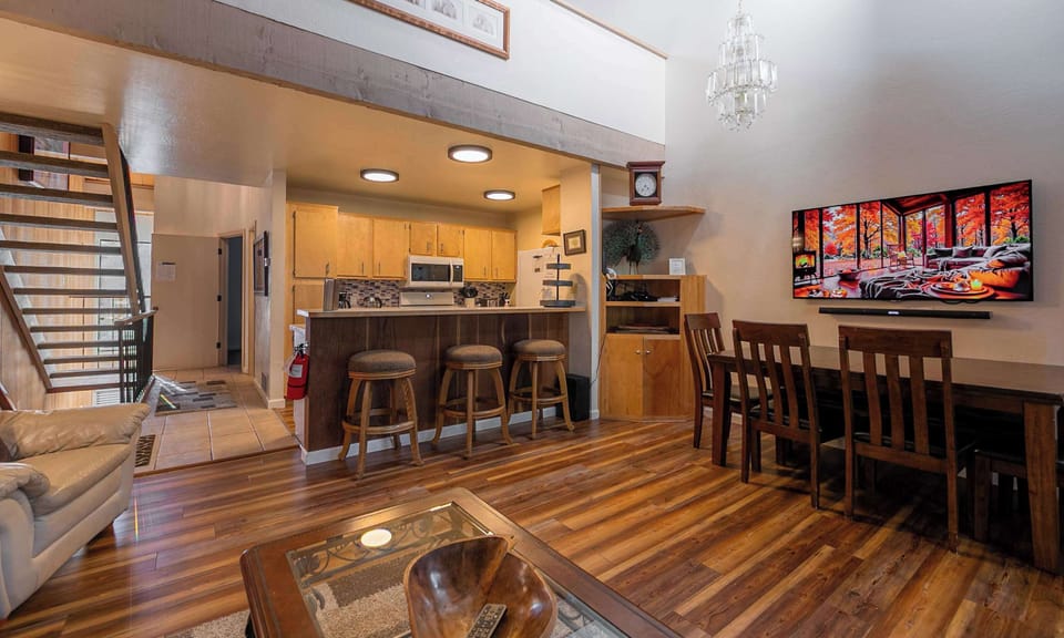 Dining table with seating for 6