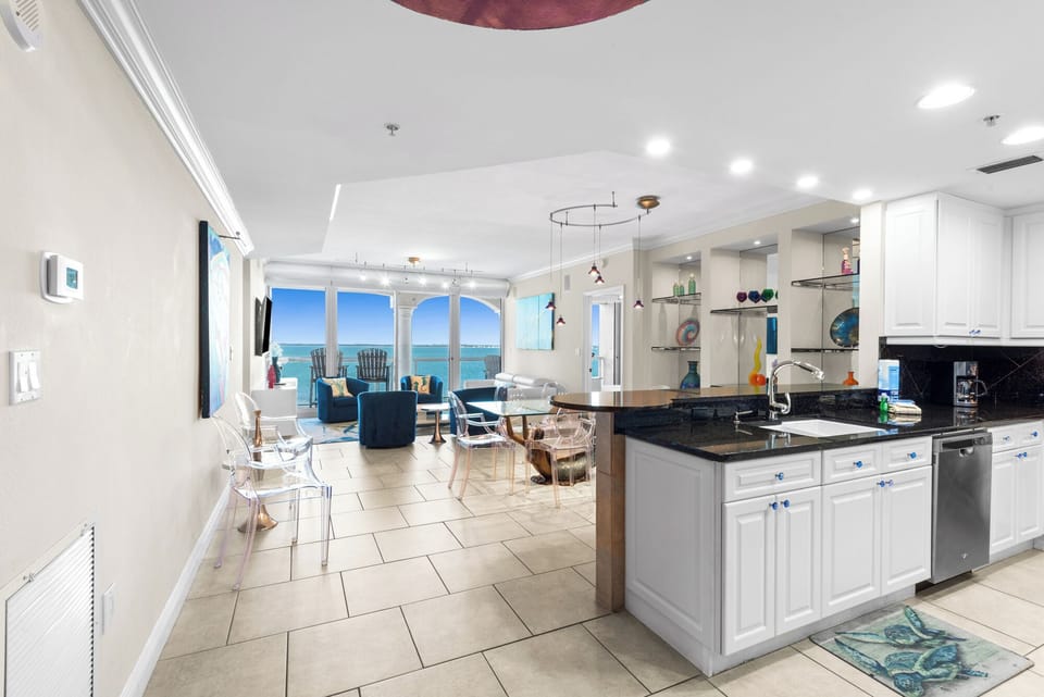 Spacious and open