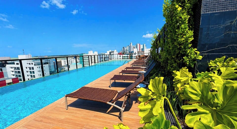 Rooftop pool