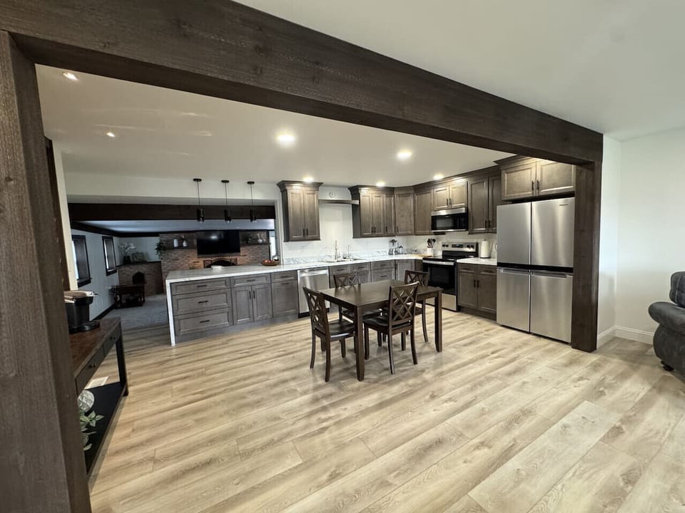 [Full Kitchen/ Dining Area]