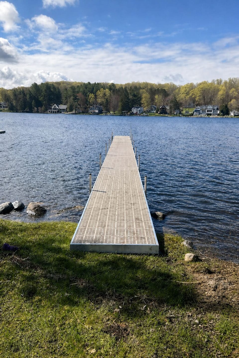 Brand new 70 foot dock capable of docking 2 boats