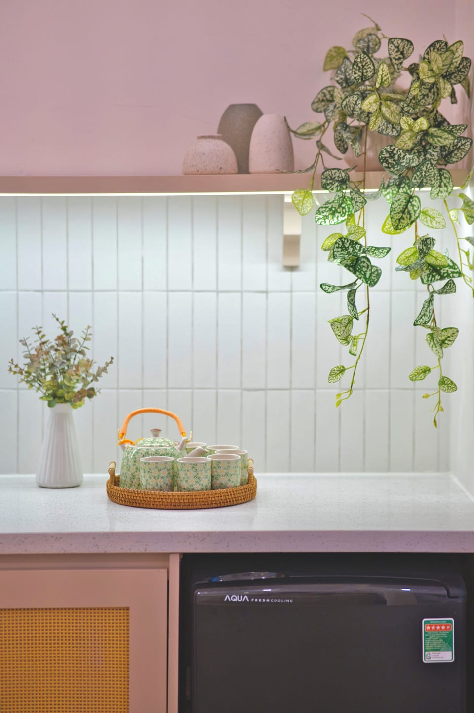Premium Studio, City View | Private kitchen | Mini-fridge, stovetop, electric kettle, cookware/dishes/utensils