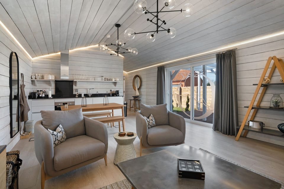 Open plan living at Priory Orchard, Essex