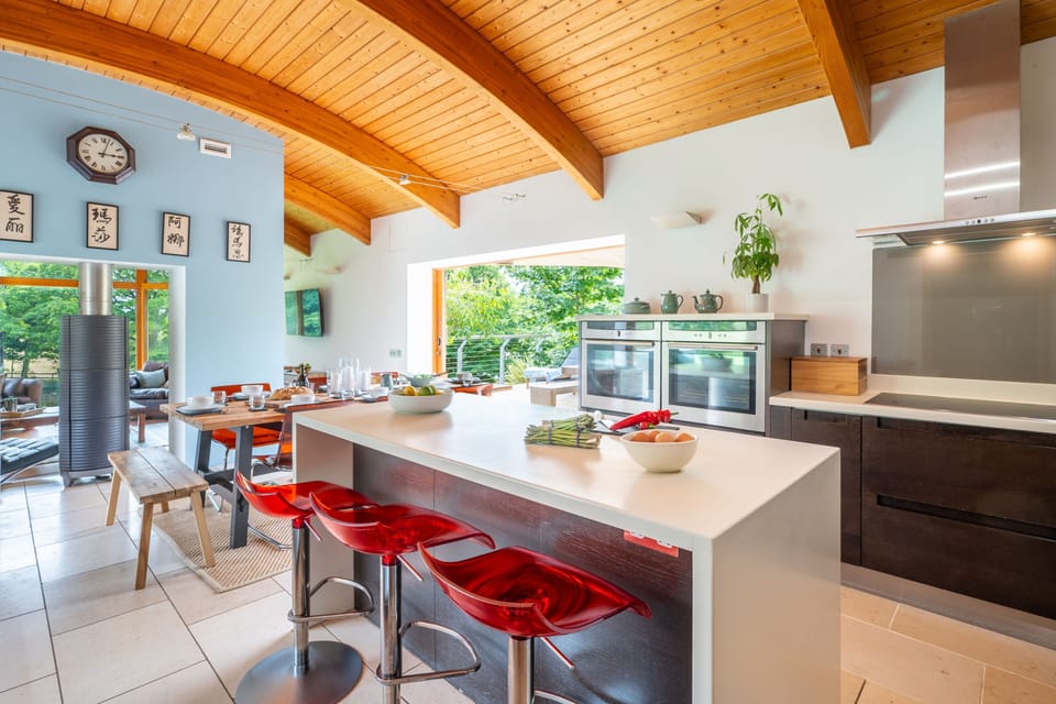 First floor: From kitchen area