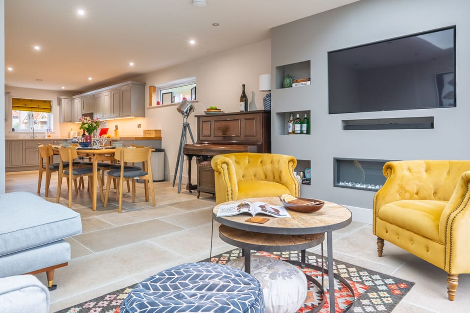 Ground floor: Living, dining and cooking - open-plan living