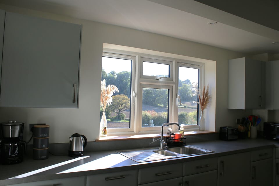 Kitchen with a view