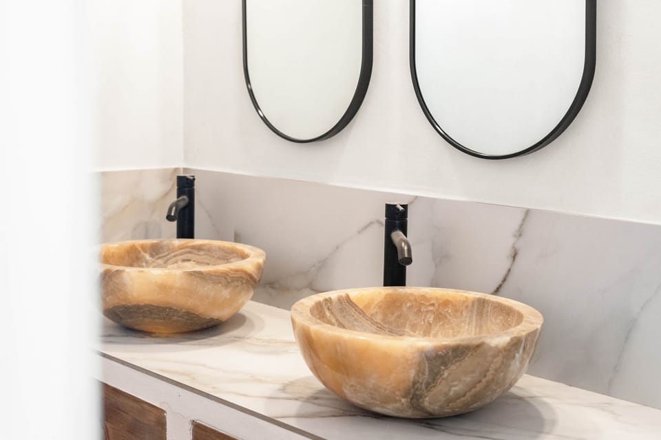 En suite bathroom
