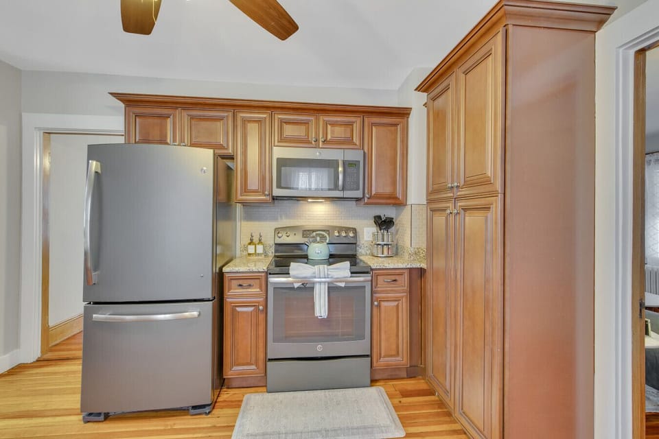 Spacious layout that makes cooking easy and enjoyable