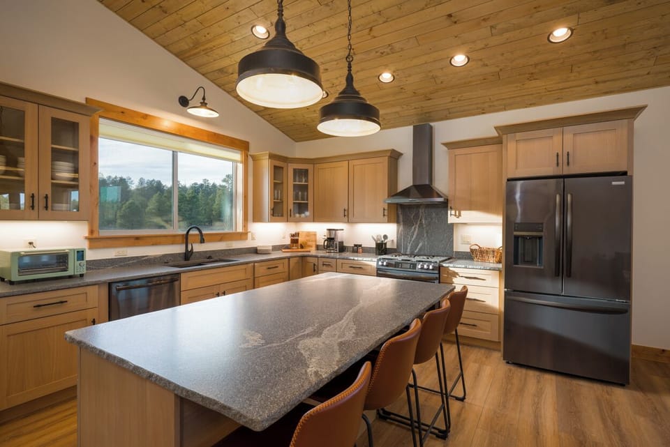 Gorgeous kitchen has everything