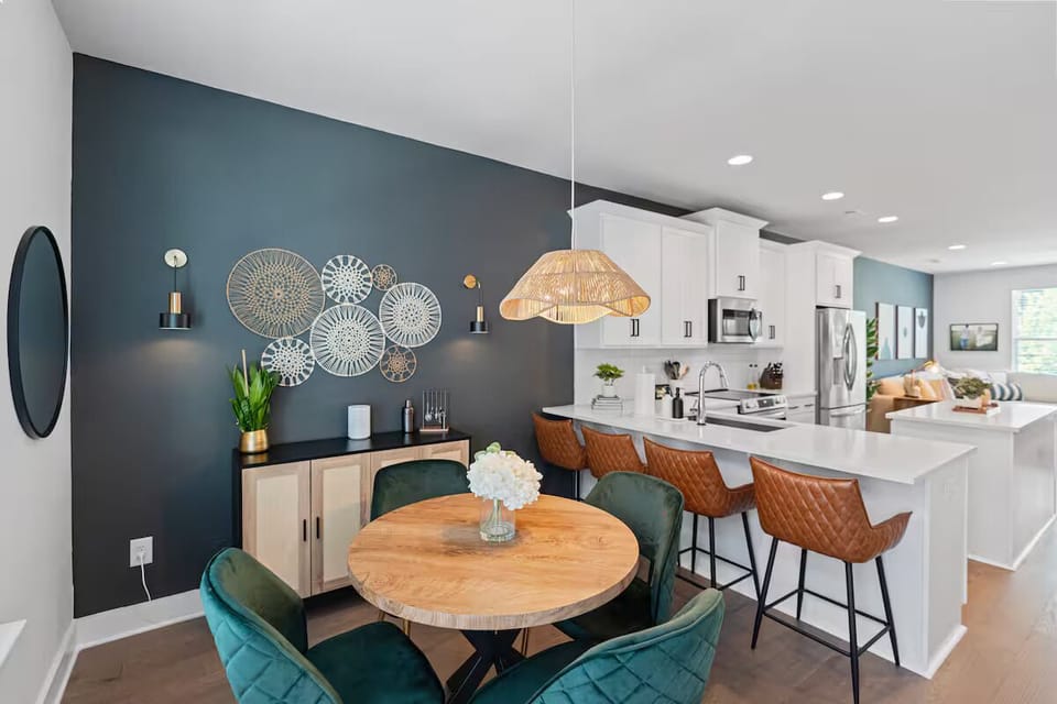 Cozy dining area