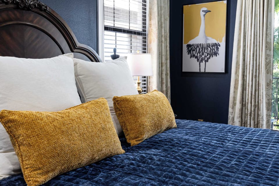 When it’s time to unwind, retreat to one of three luxurious master suites, each designed with hotel-level comfort and cinematic flair.