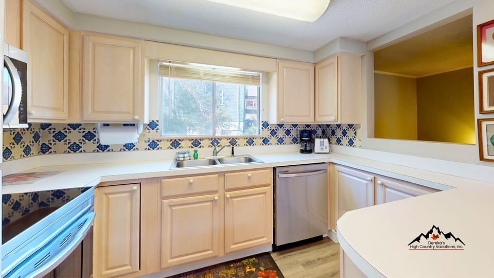 Kitchen with New Dishwasher