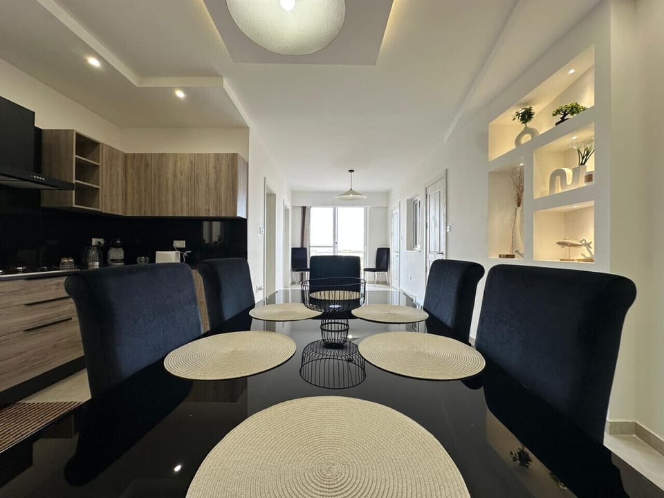 Dining area ideal for home-cooked meals