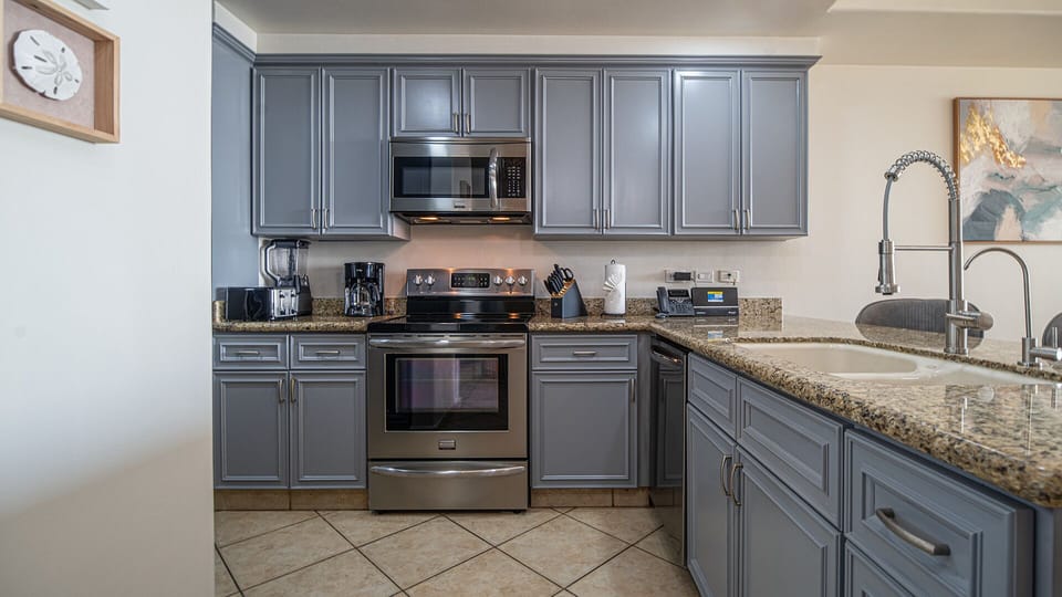 spacious kitchen