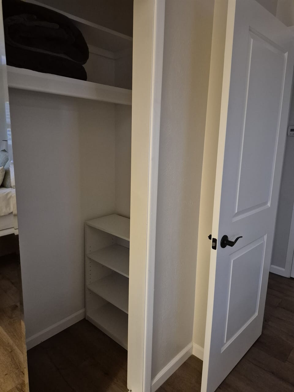 Extra storage in closet