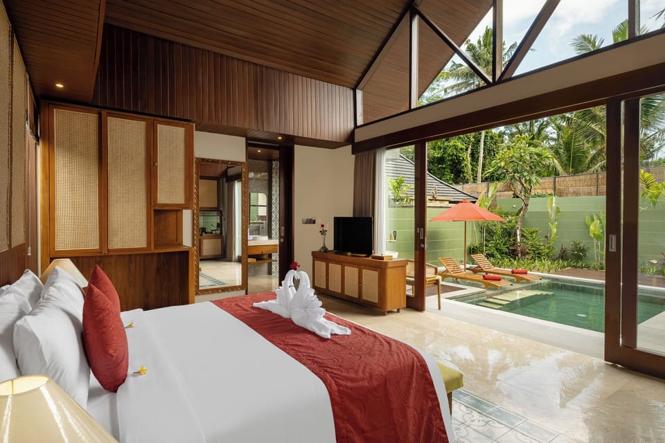 Villa, 1 Bedroom, Pool View | Minibar, free WiFi