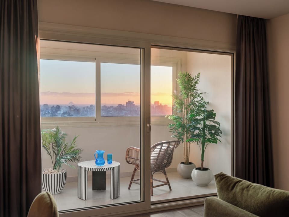 Luxury Apartment, 3 Bedrooms, Balcony, City View | Balcony view