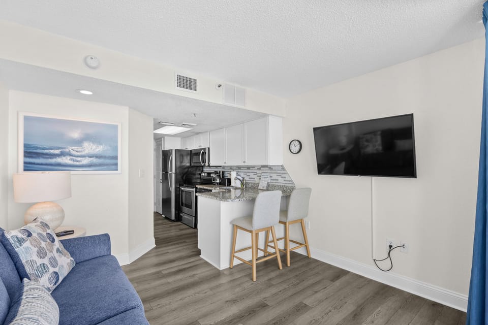 Living Room and Kitchen View