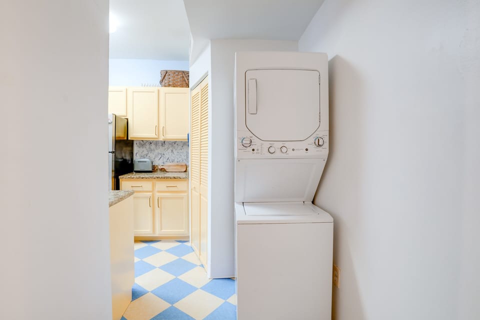 Washer/Dryer stocked with detergent