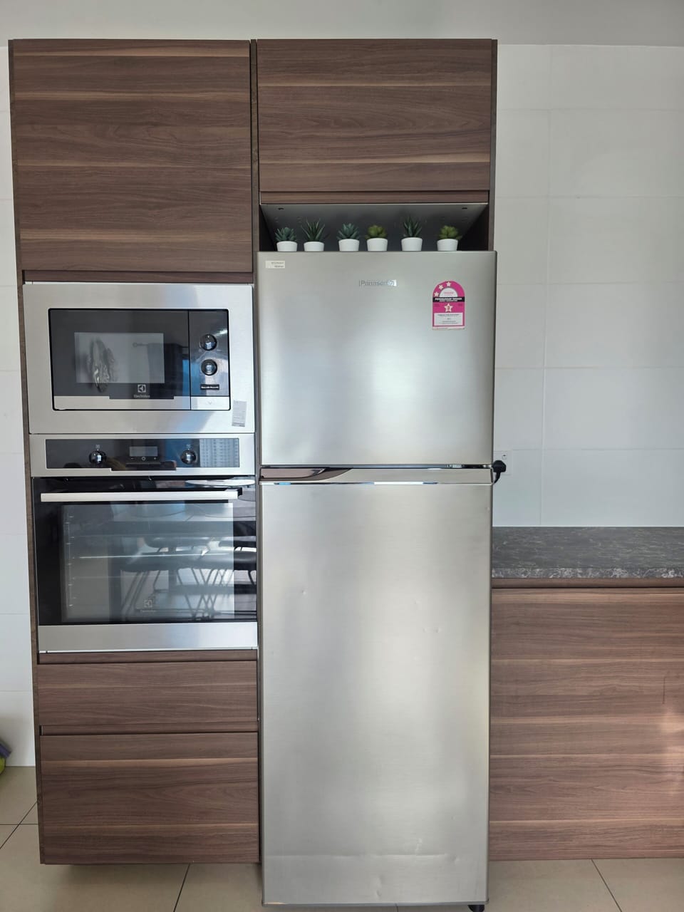 Standard Apartment, Balcony, City View | Private kitchen