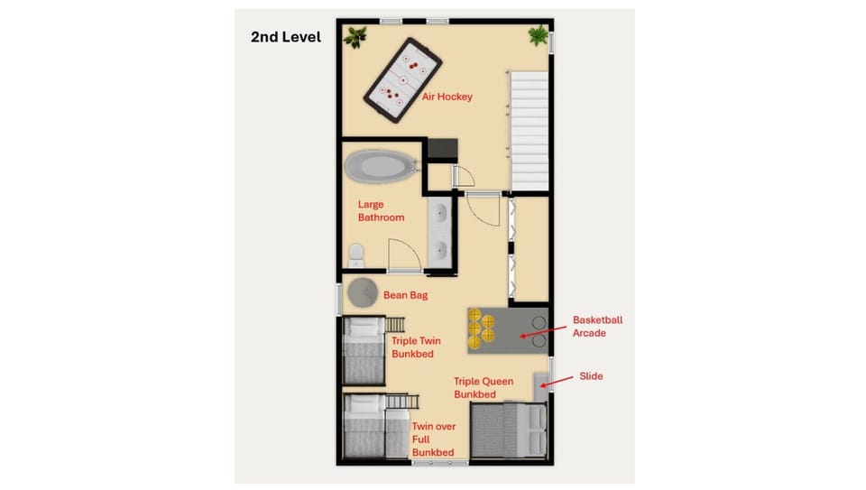 Floor Plan 2nd Level