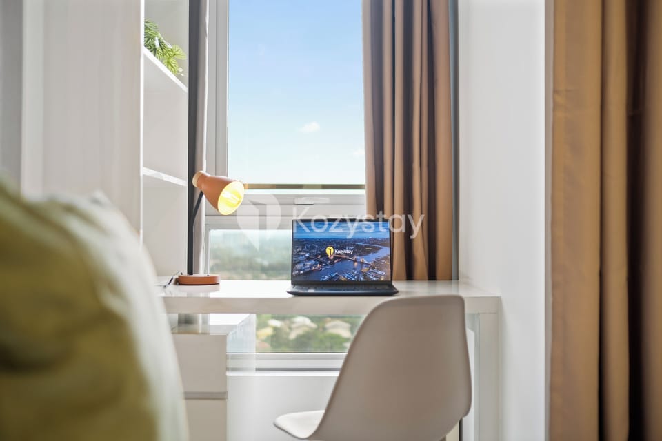 Apartment, 1 Bedroom, City View | Desk, laptop workspace, iron/ironing board, free WiFi