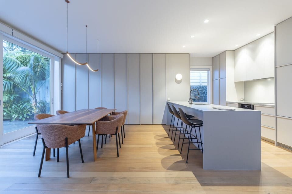 Kitchen and Dining Area