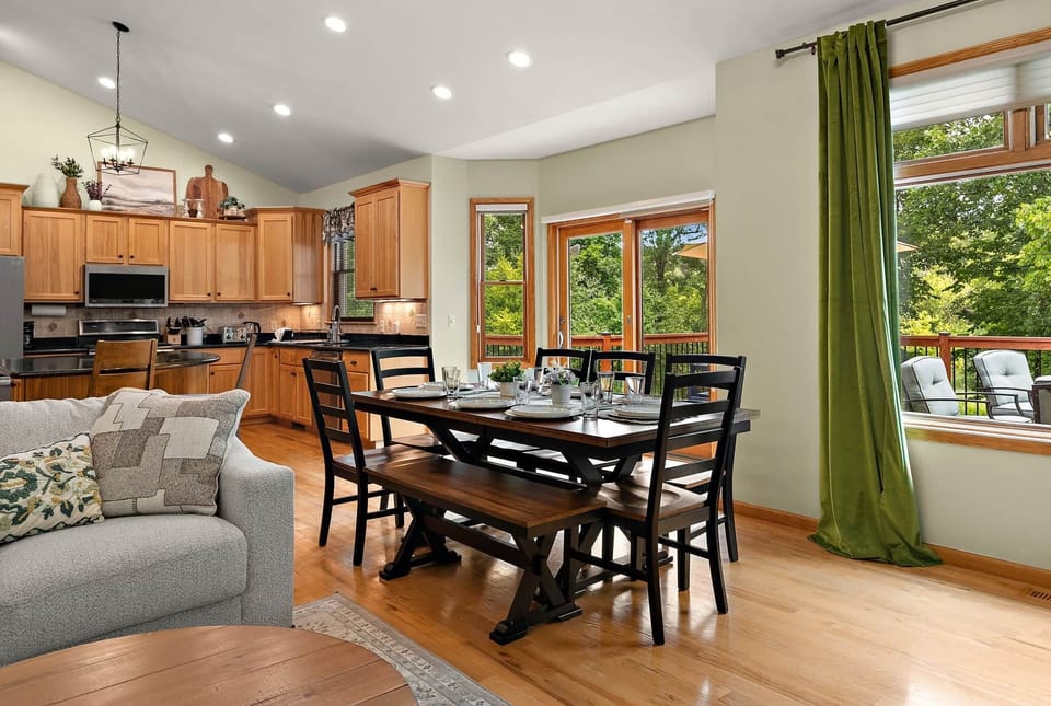Beautiful dining area